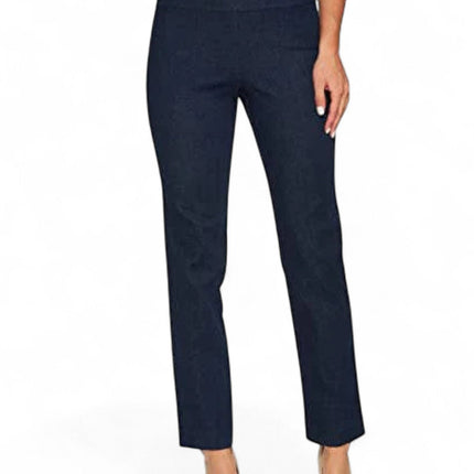 Krazy Larry P607 Denim Ankle Pant - Blue Denim
