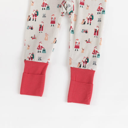 Paws & Claus (Convertible Zip Footies)