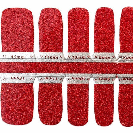 Pedis, Petites & Kids - Ruby Red Glitter