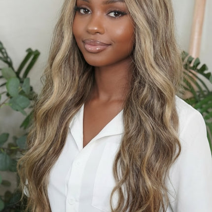 Honey Blonde Balayage Wave Wig