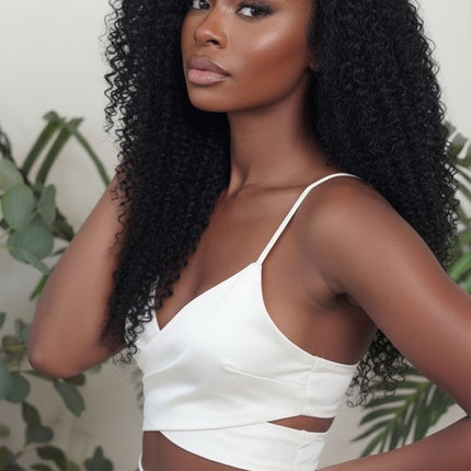 Kinky Curly Wefted Bundle
