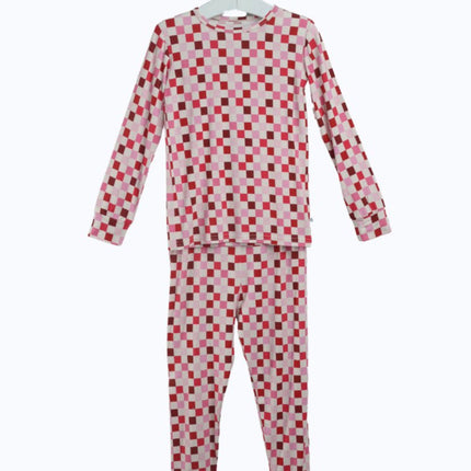 Checkered Bamboo Pajama Set