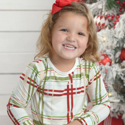 Plaid Bamboo Pajama Set