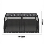 Black Double Cage / L