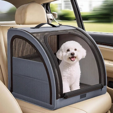 Portable Breathable Car Pet Cage