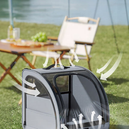 Portable Breathable Car Pet Cage