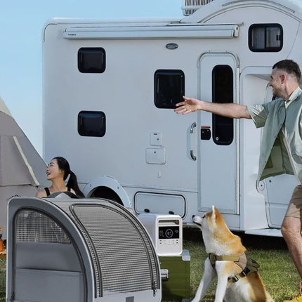 Portable Breathable Car Pet Cage