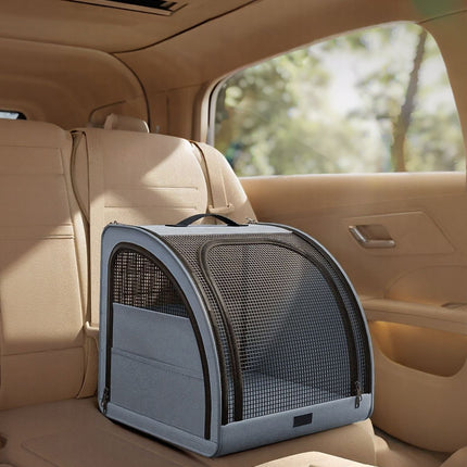 Portable Breathable Car Pet Cage