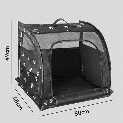 Portable Breathable Car Pet Cage