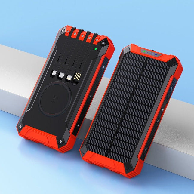 Portable Wireless Outdoor Solar Power Bank
