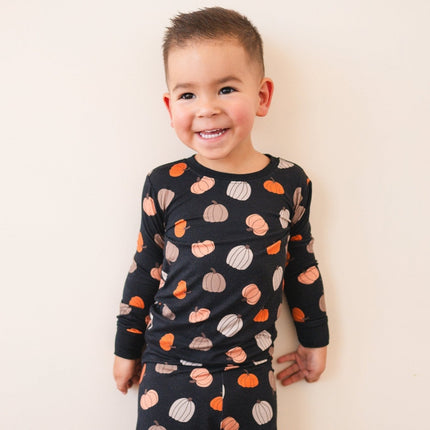 Pumpkins Black (Long Sleeve PJ)