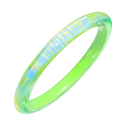 Rave Slip On Lucite Bangle