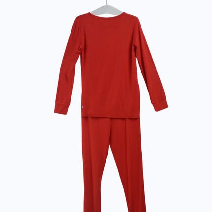 Red Bamboo Pajama Set