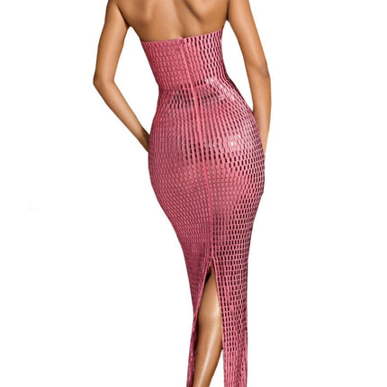 Rhinestone Fashion Tube Maxi Dress