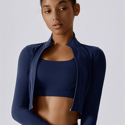 The Eloise Jacket Sports Bra Shorts 3-Piece Set