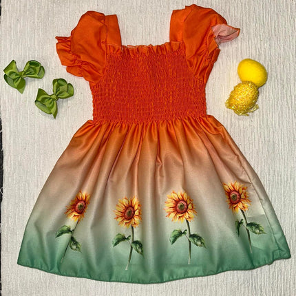 Orange Dress