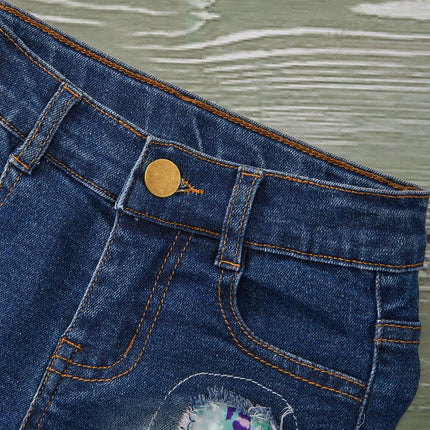 Safari Shimmer Denim Set
