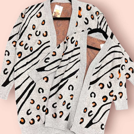 Mommy & Me Spotted Cardigan