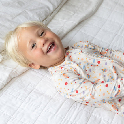 Rocketship Toddler Bamboo Pajamas