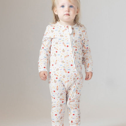 Rocketship Toddler Bamboo Pajamas