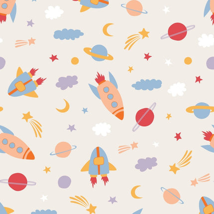 Rocketship Bamboo Kids Pajamas