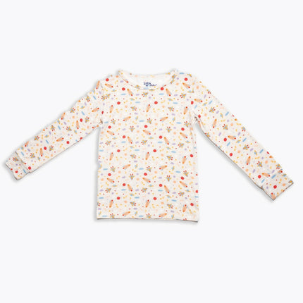 Rocketship Bamboo Kids Pajamas