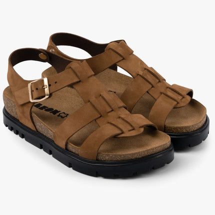 Roma by LEON– Women’s Platform Fisherman Style Sandal- Cushioned Footbed & Chunky Sole