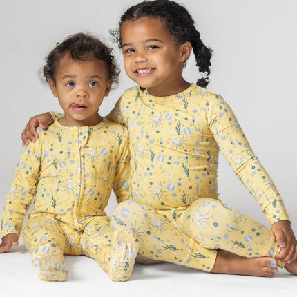 Sea Creatures Bamboo Pajama Set