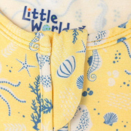 Sea Creatures Bamboo Pajama Set