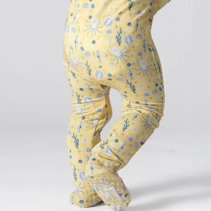 Sea Creatures Bamboo Onesie