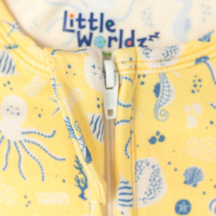 Sea Creatures Bamboo Onesie