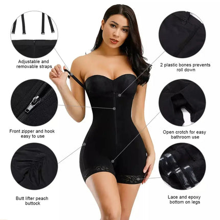 Shaper™ Ladies Full Body Shaper – Tummy Control Curve Enhancer Bodysuit
