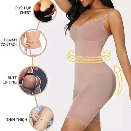 Seamless Body Shaper Bodysuit – Shaper™ Tummy Control Shapewear