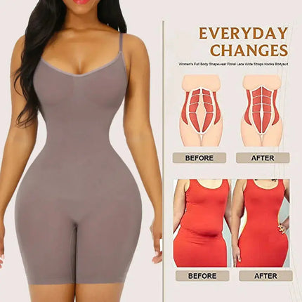Seamless Body Shaper Bodysuit – Shaper™ Tummy Control Shapewear