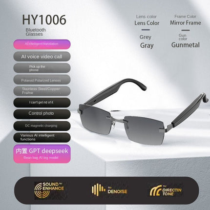 Smart AI Bluetooth Sunglasses With Call Listening