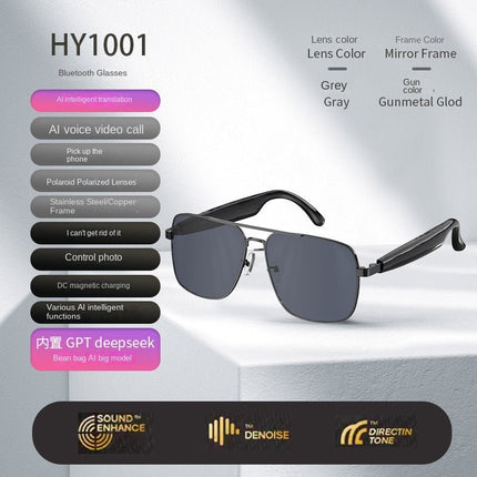 Smart AI Bluetooth Sunglasses With Call Listening