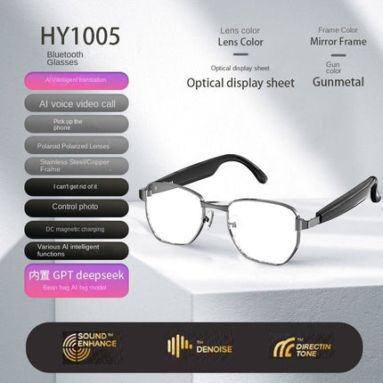 Smart AI Bluetooth Sunglasses With Call Listening