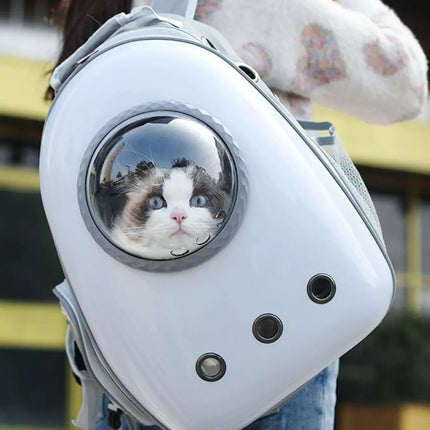 Space Capsule Transparent Pet Carrier Backpack