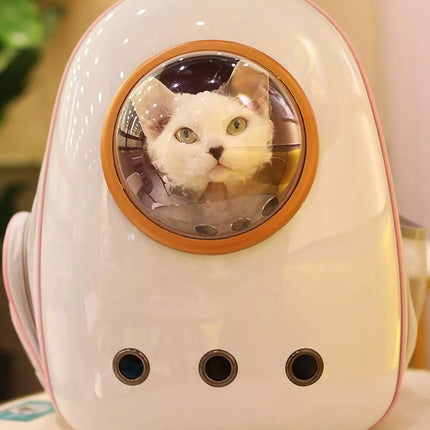 Space Capsule Transparent Pet Carrier Backpack