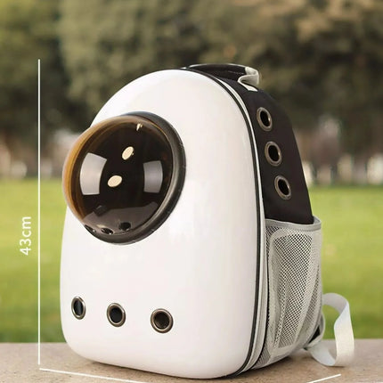 Space Capsule Transparent Pet Carrier Backpack