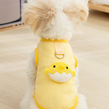 Stylish Striped Breathable Pet Top