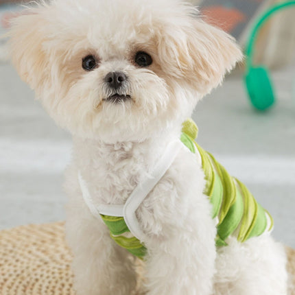 Stylish Striped Breathable Pet Top