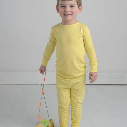 Butter Yellow Pajama Set
