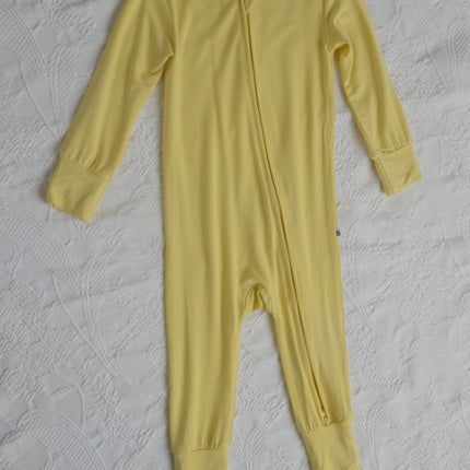 Butter Yellow Bamboo Romper