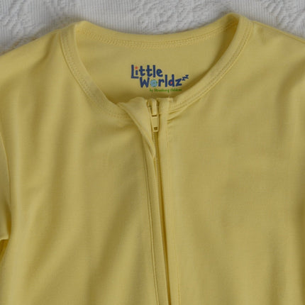 Butter Yellow Bamboo Romper
