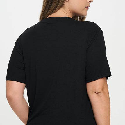 Rhinestone Embellished T-Shirt