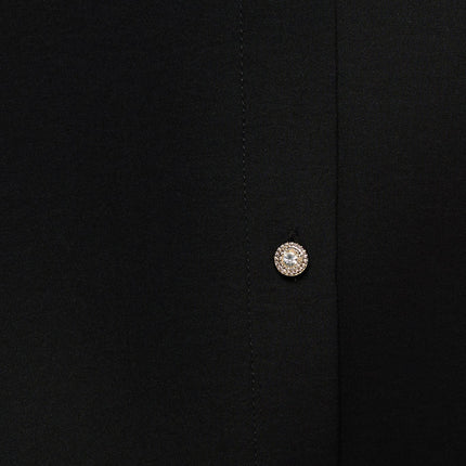 Collared Button Down Long Sleeve Top