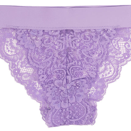 Pretty Lace Bikini with Laser Cut Waistband