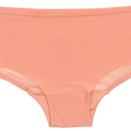 Pink Laser Cut Hipster with Mesh Back