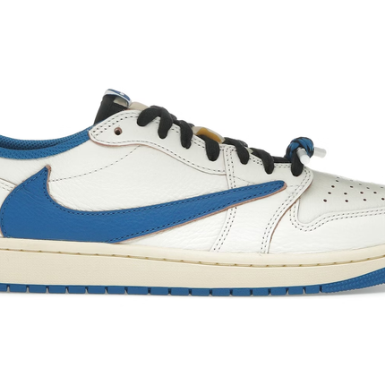 NEW Jordan 1 Retro Low OG SP Fragment x Travis Scott Sail Military Blue DM7866-104